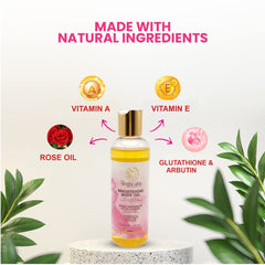 Brightening body oil