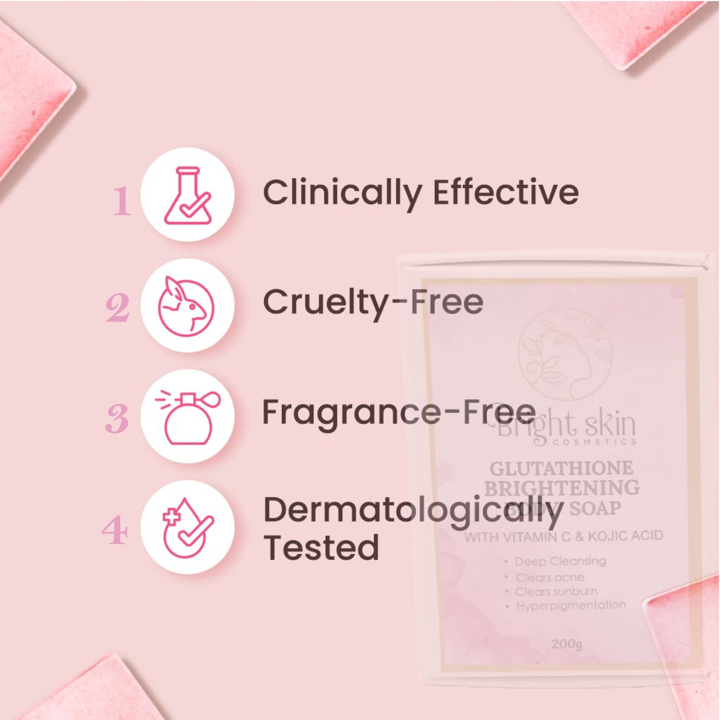 Glutathione Brightening Body Soap