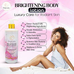 Brightening body lotion