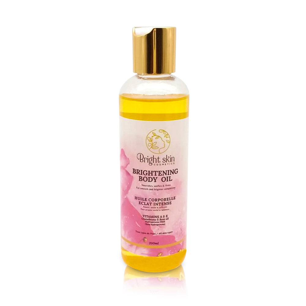 Brightening body oil