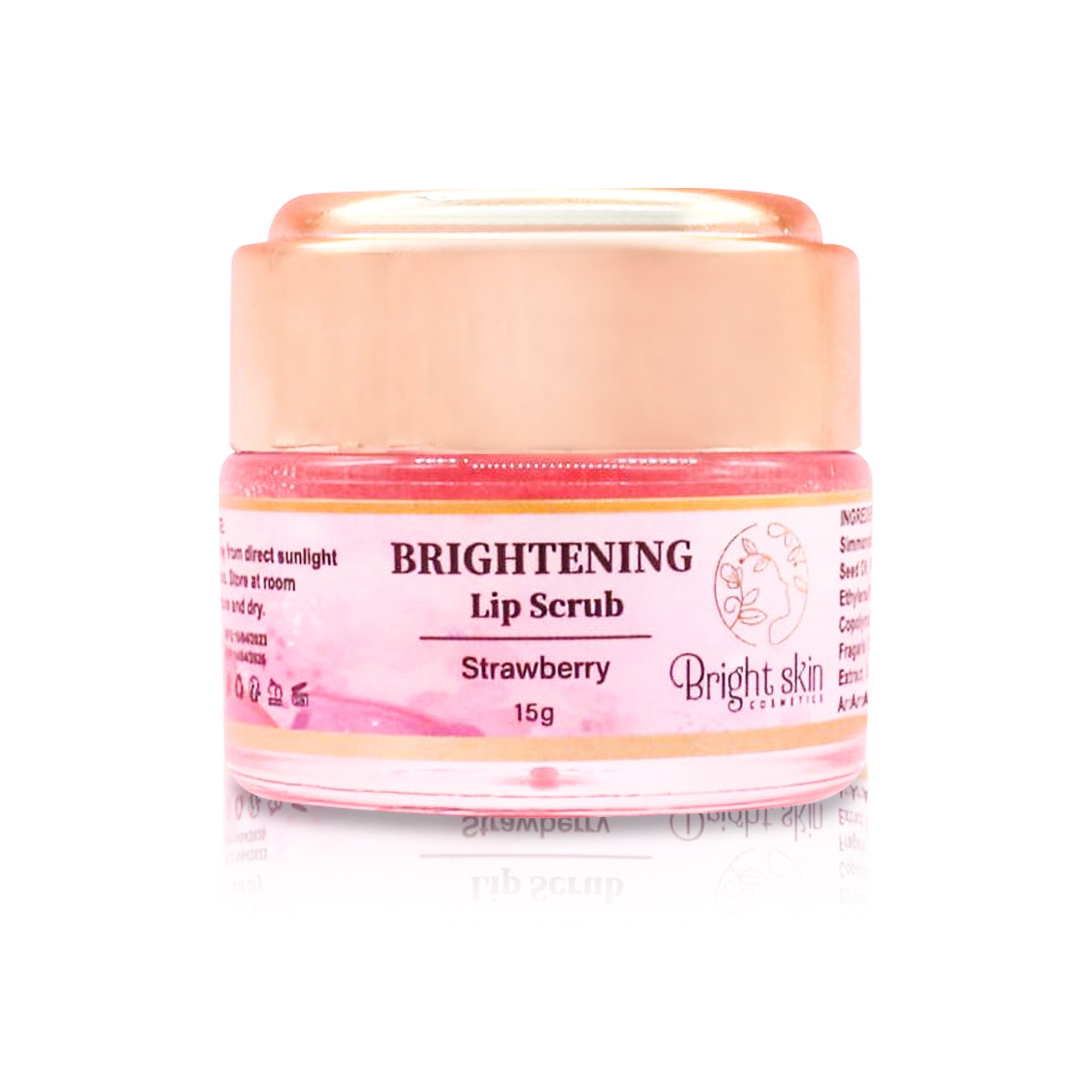 Brightening lips scrub