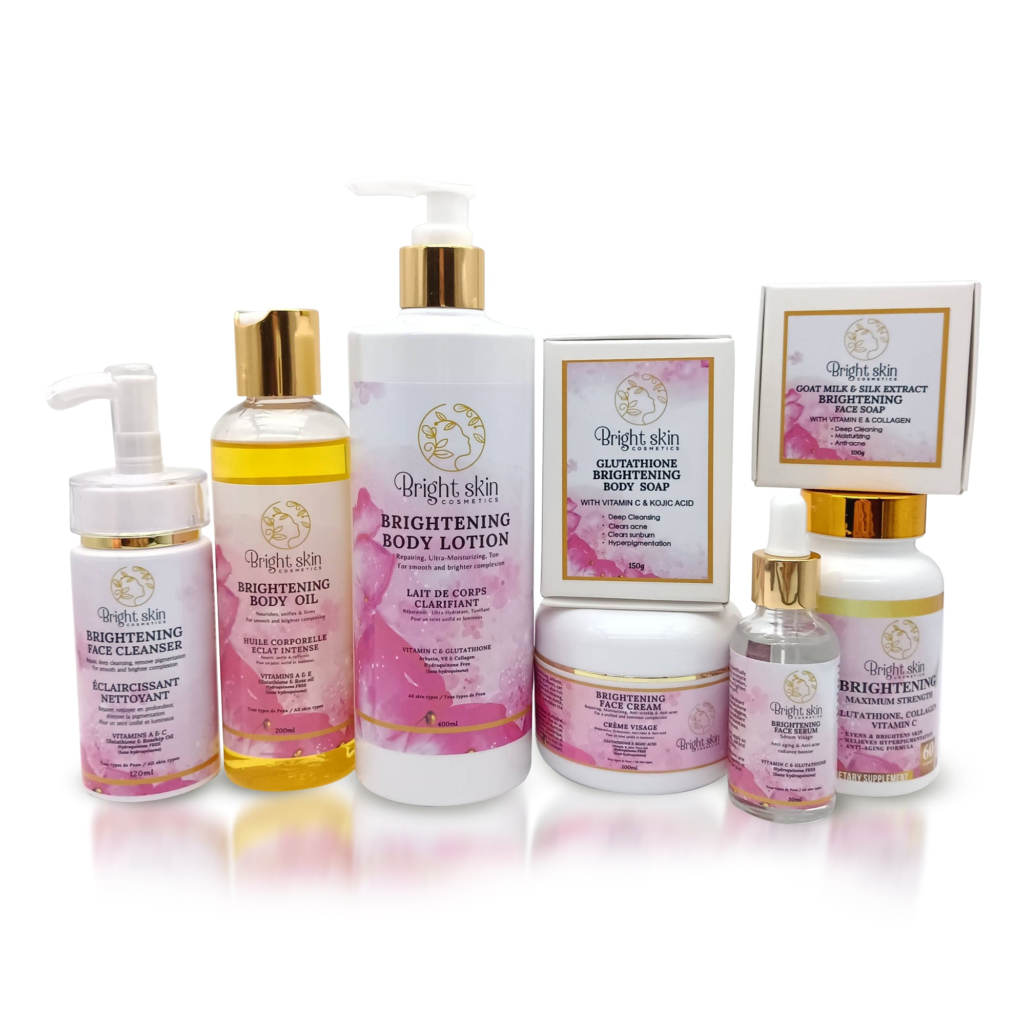 Advanced Brightening Set | Bright Skin Cosmetics