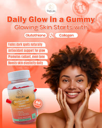 Glowing Duo set Collagen & vitamin C  gummies