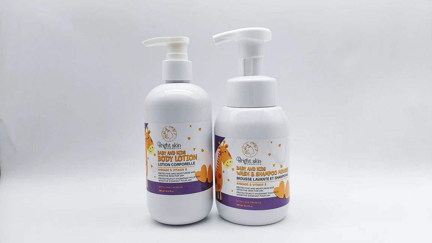 Bright skin Kids Glow combo set