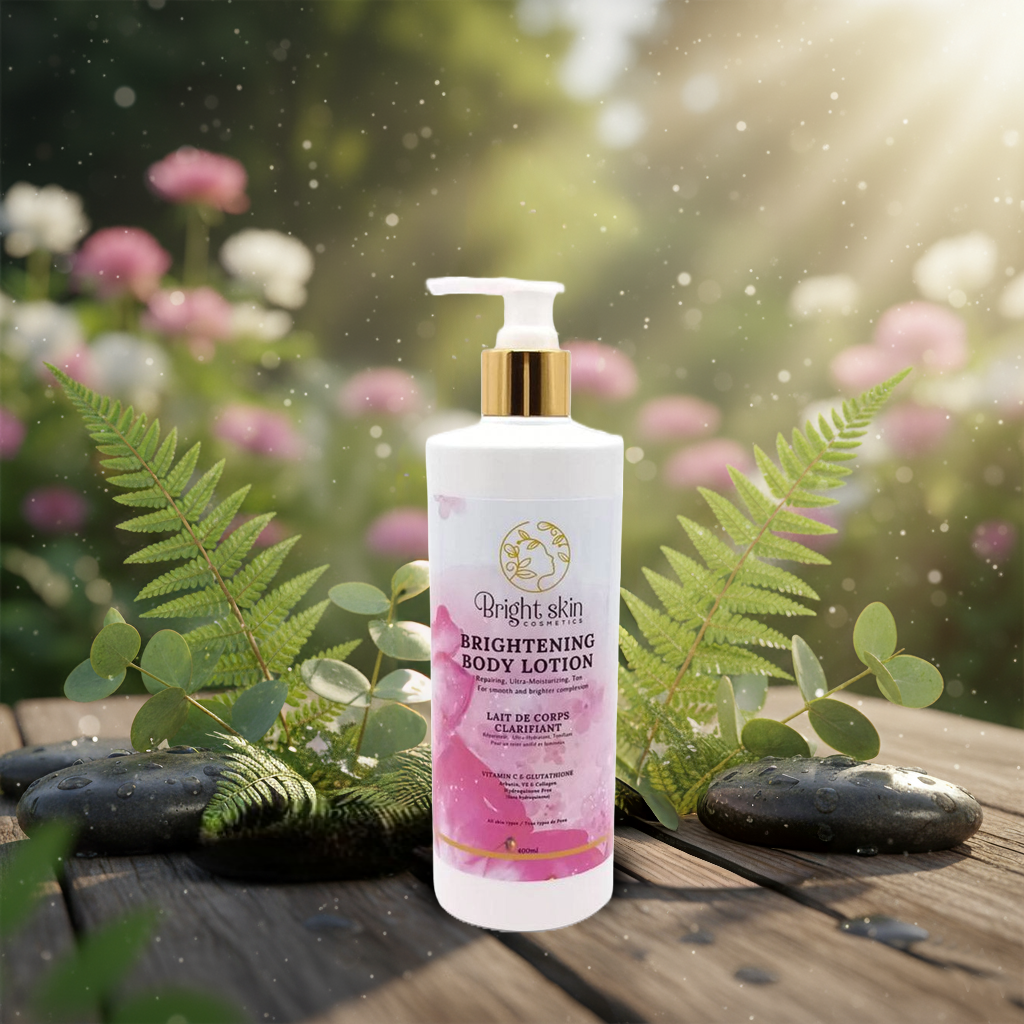 Brightening body lotion