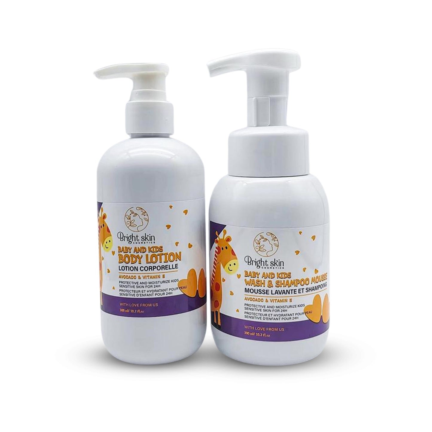 Bright skin Kids Glow combo set