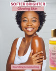 Brightening body oil