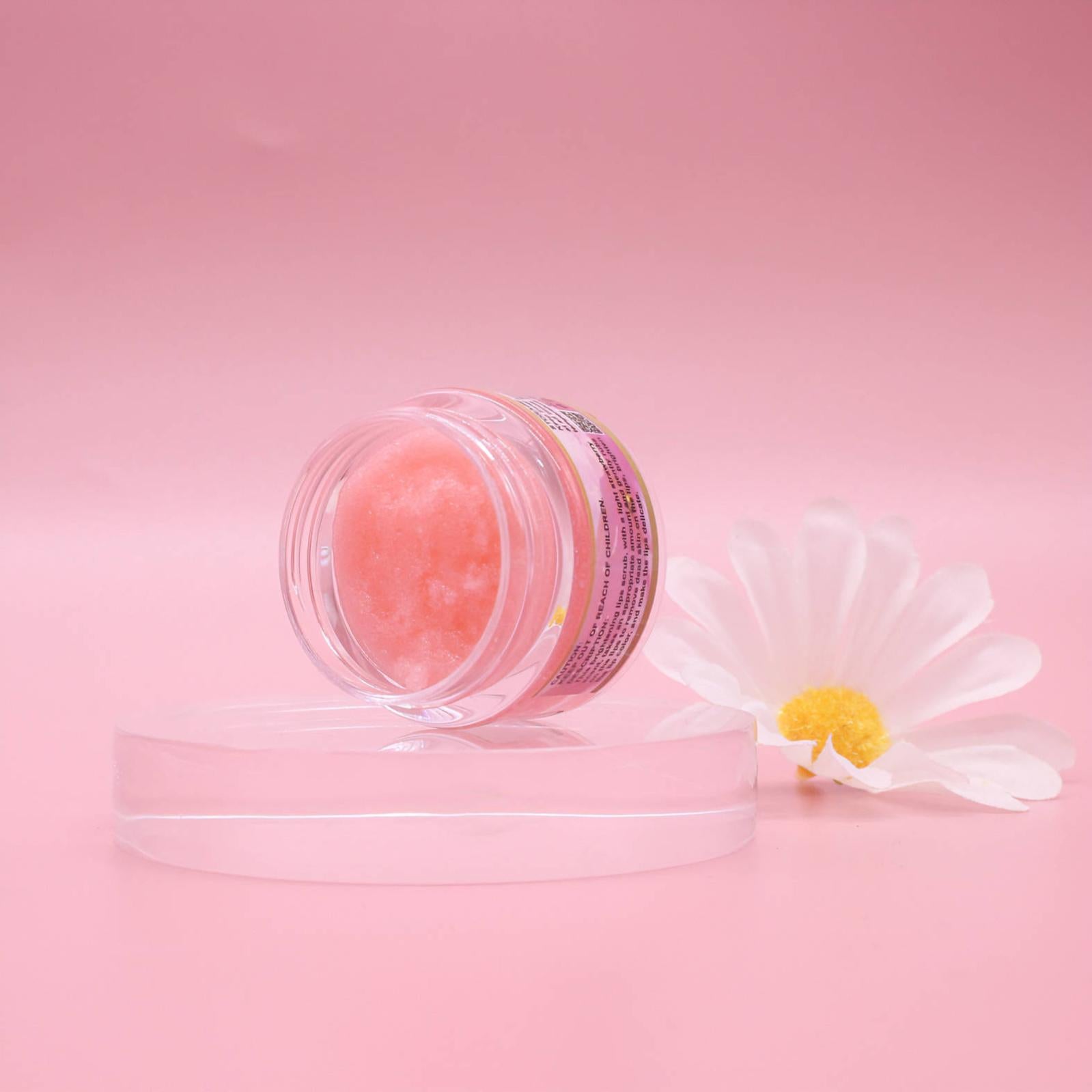 Brightening lips scrub