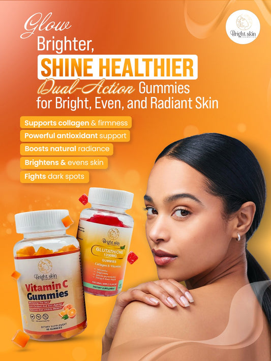 Glowing Duo set Collagen & vitamin C gummies
