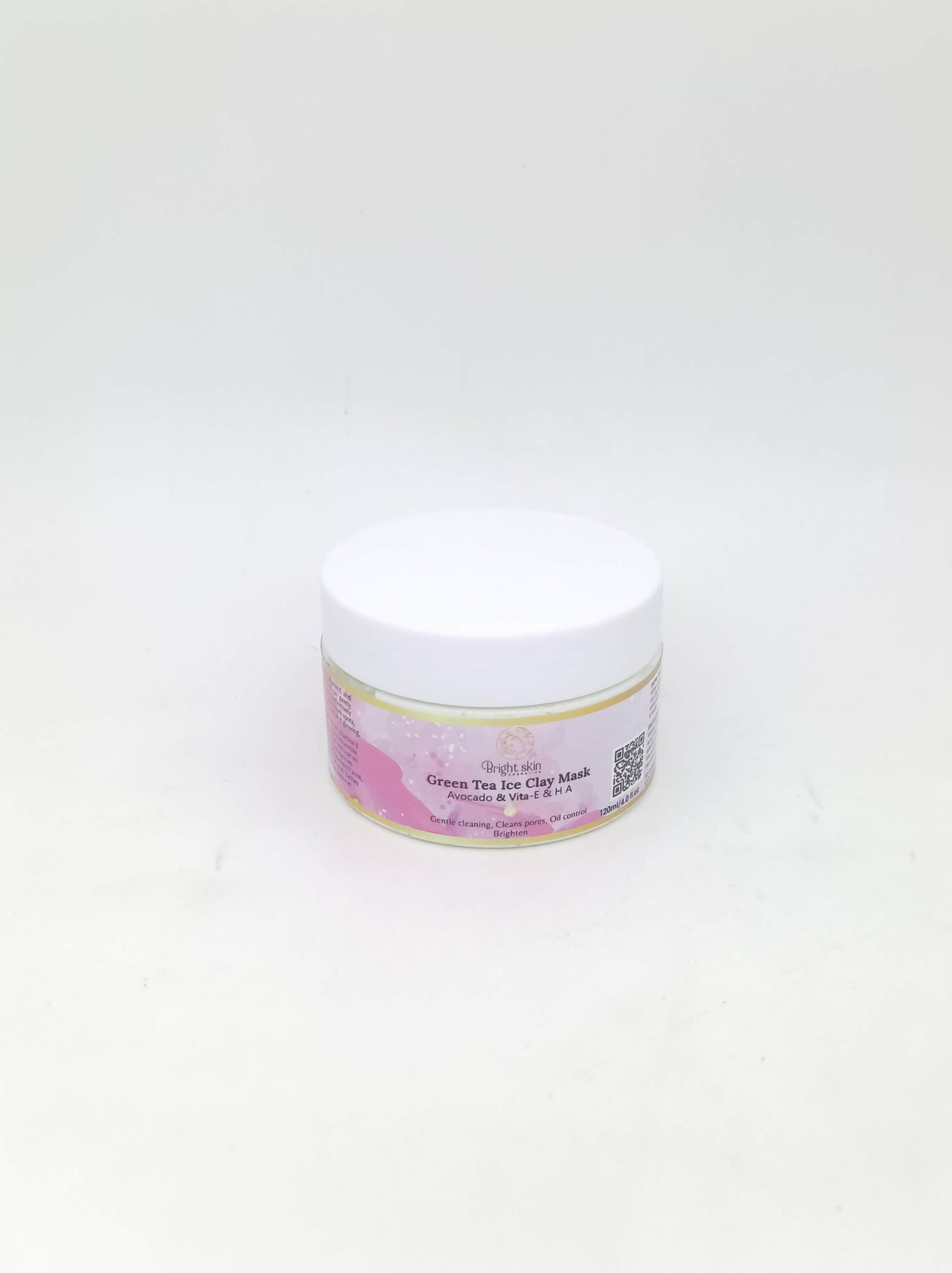 Bright Skin Organic Green Tea Ice Clay Mask