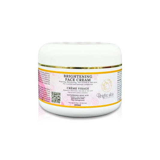 Brightening face cream